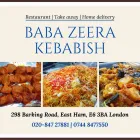 Business 2 image BABA ZEERA ORIGINAL KEBABISH Takeaway in London Gr