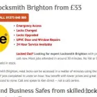 Business 3 image BRIGHTONS LOCKSMITHS Locksmiths in Brighton Ea