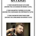 Business 2 image GRADE 1 BARBERS Skin Care Clinics in OTLEY We