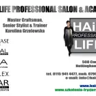 Business 7 image HAIR-LIFE PROFESSIONAL SALON & ACADEMY KAROLINA GRZELEWSKA Schools in Nottingham No