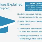 Business 8 image SOUNDTYPES Transcription & Recording Services in Plymouth De