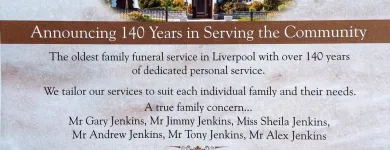 Business 4 image B JENKINS & SONS Funeral Services in Liverpool Me