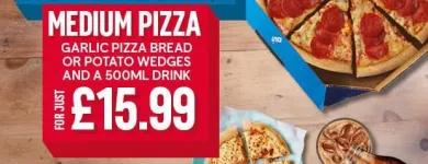 Business 9 image DOMINO'S PIZZA - RUGBY - JUNCTION ONE RETAIL PARK Food Delivery in Rugby Wa