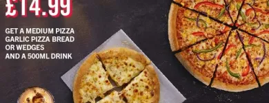 Business 12 image DOMINO'S PIZZA - RUGBY - JUNCTION ONE RETAIL PARK Food Delivery in Rugby Wa