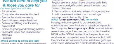 Business 10 image FOREST GATE EYE CLINIC & HOME VISITS Shopping & Retail in London Gr